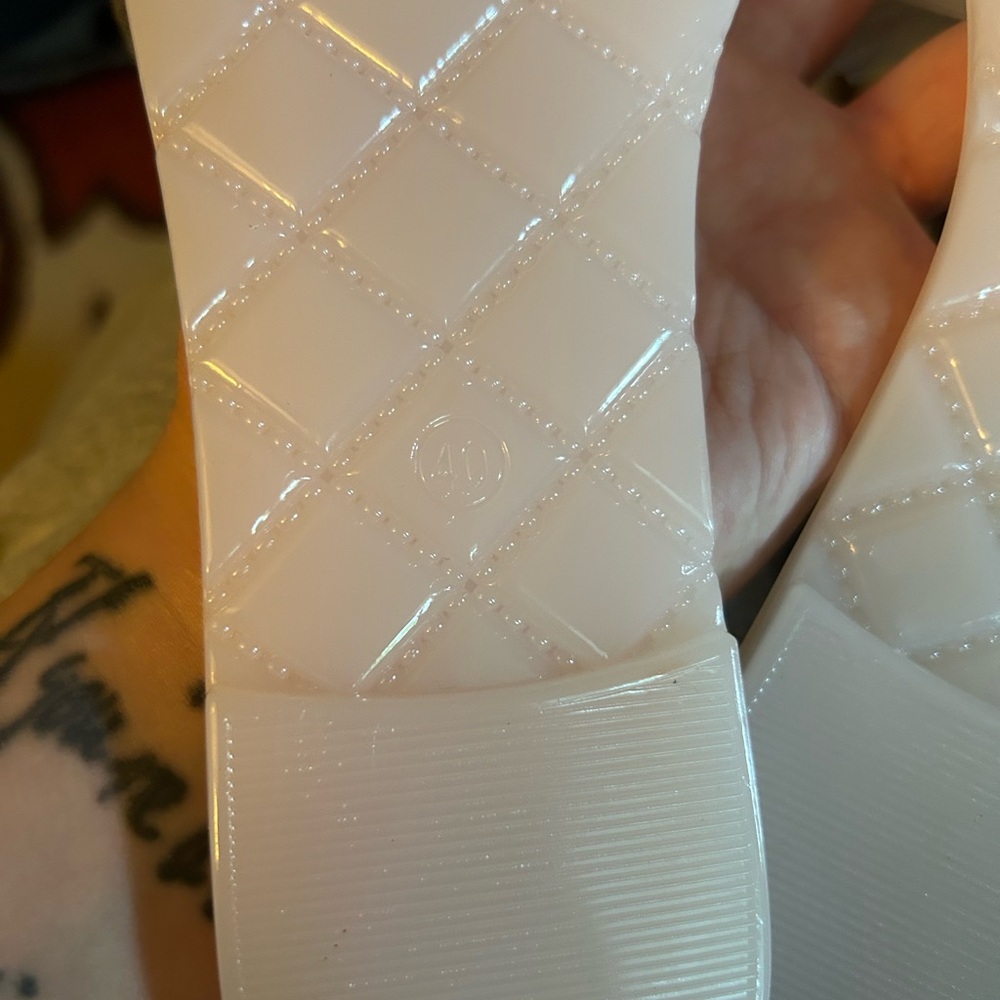 Unbranded Rhinestone Bow Open Toe Slides - Picture 7 of 7